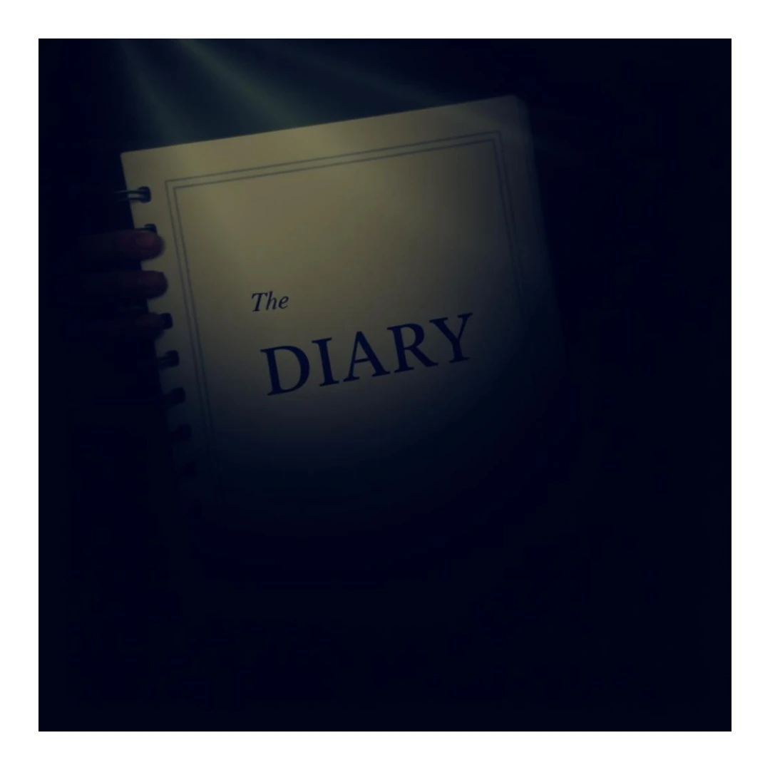 A person writing in a private journal with complete privacy